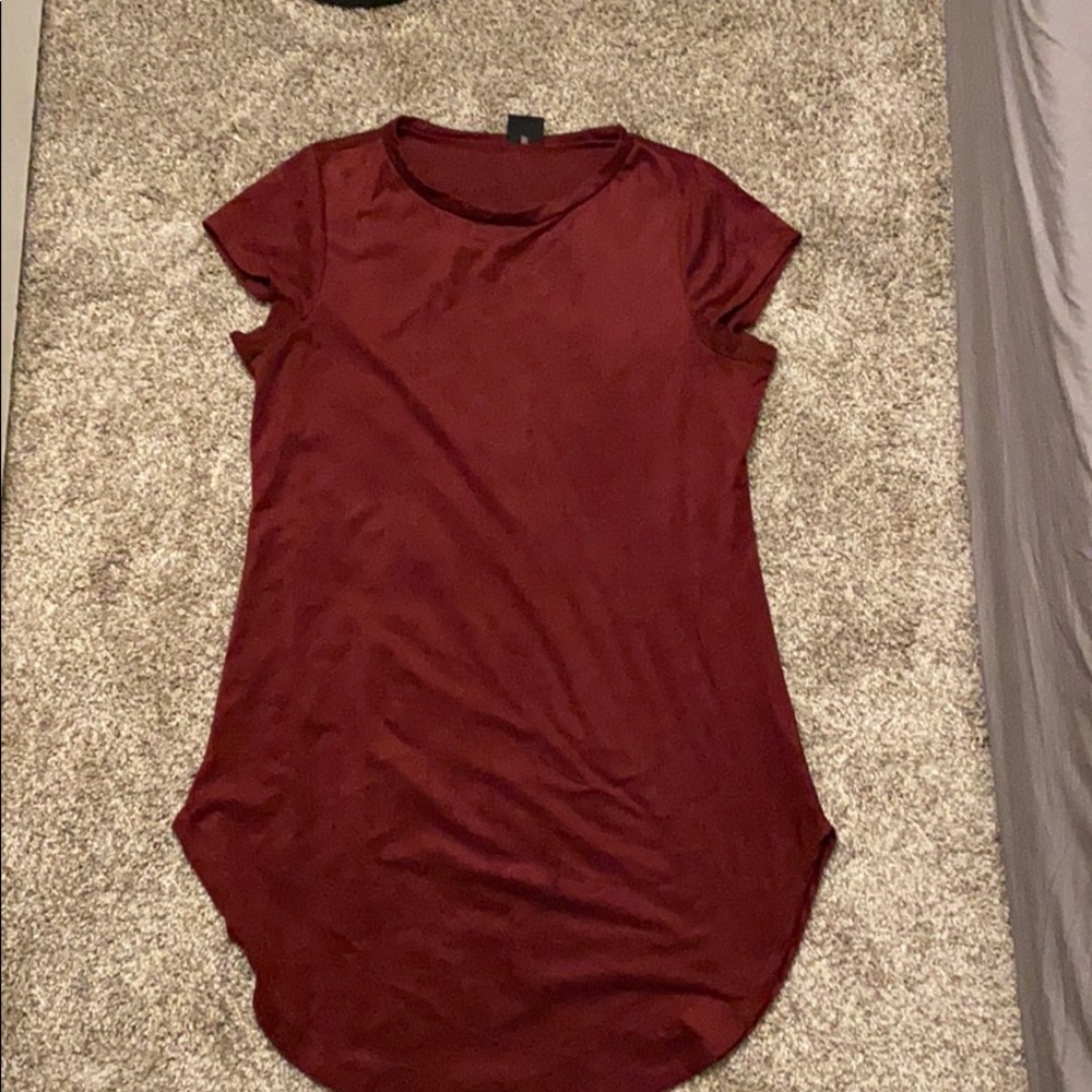 Red Velvet Dress